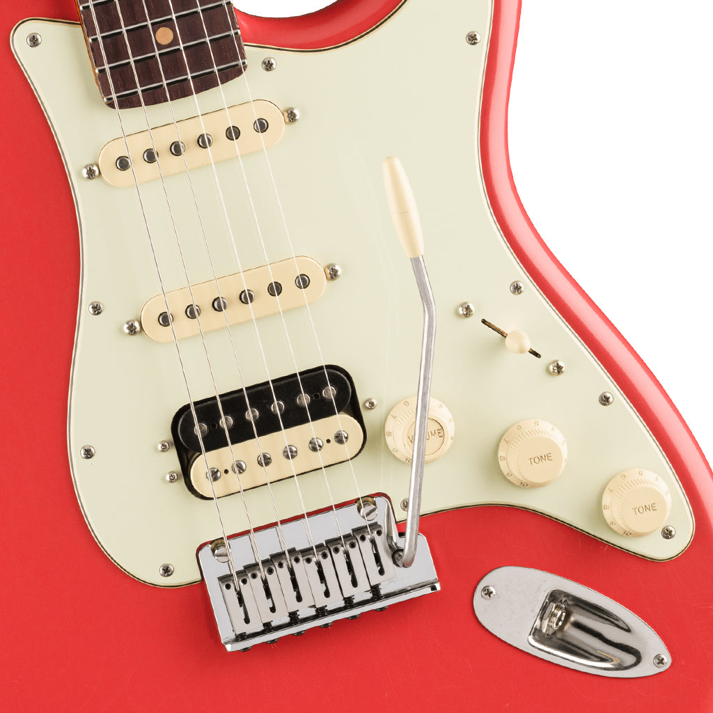 Fender American Ultra Luxe Vintage '60s Stratocaster HSS - Fiesta Red, Rosewood Fingerboard