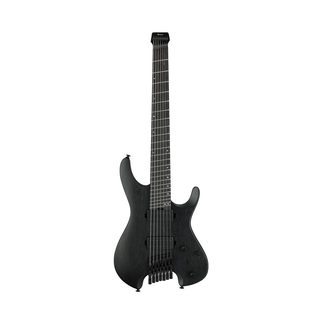 Ibanez QX527B 7-String Headless Electric Guitar - Weathered Black