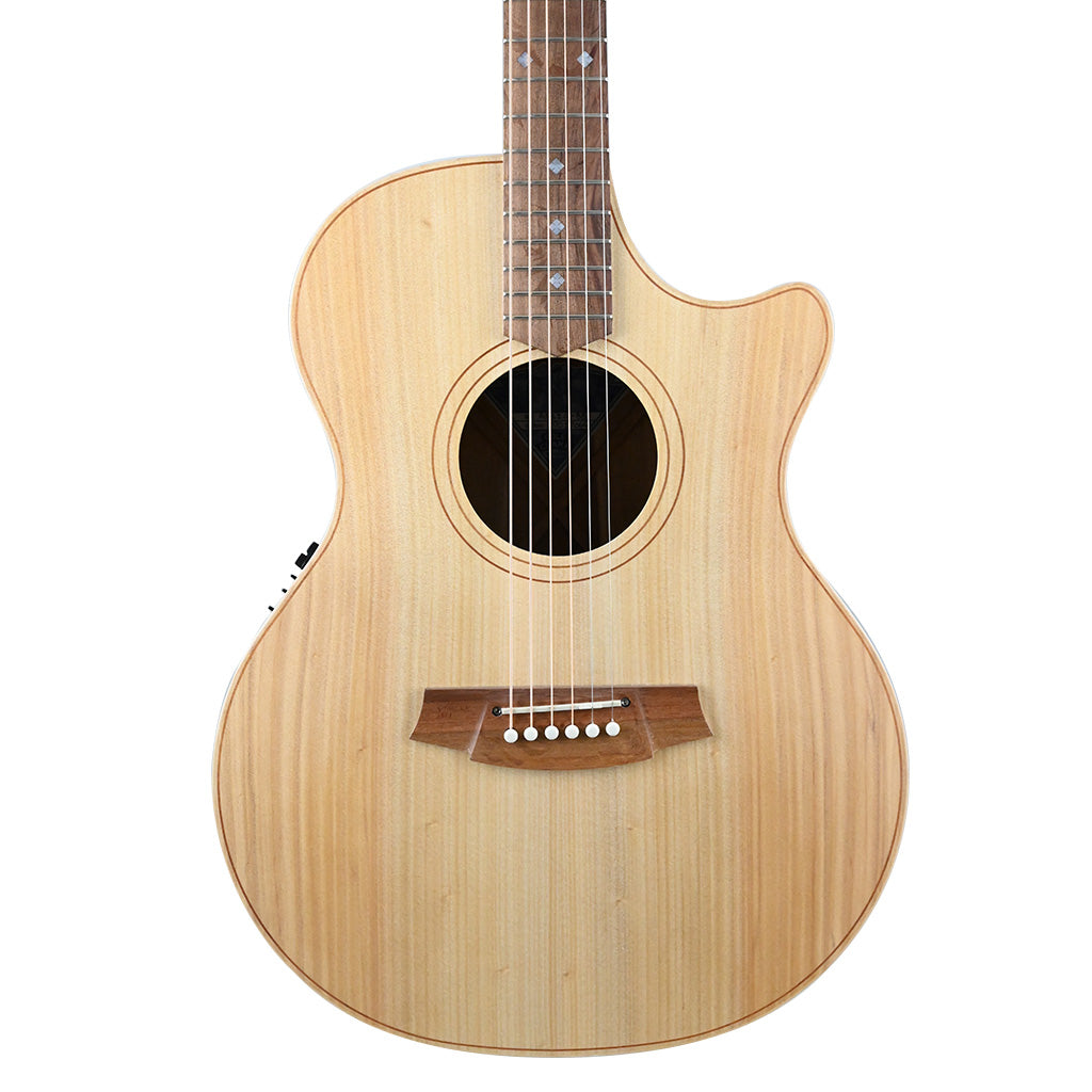 Cole Clark Angel 2 Cutaway - Bunya Blackwood - She Oak | Acoustic Guitars | CCAN2EC-BB