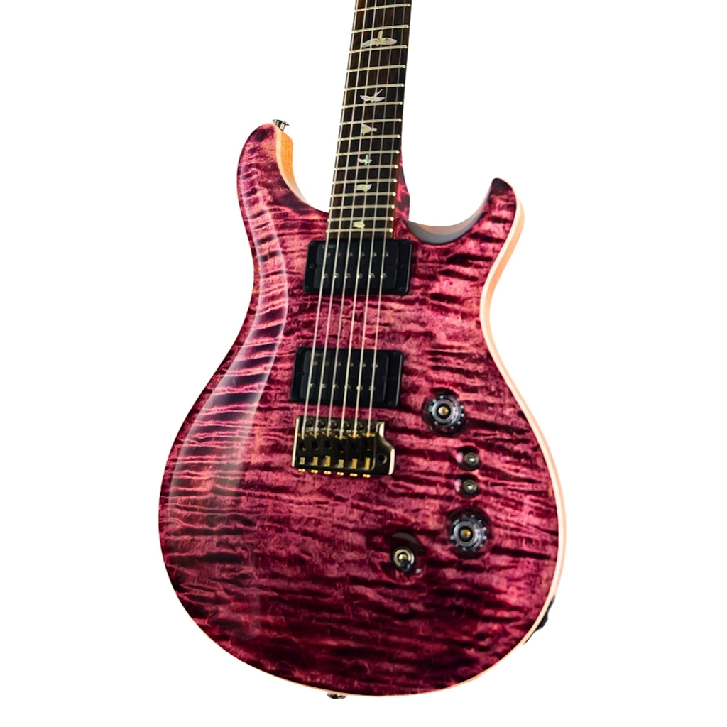 PRS - Custom 24-08 10-Top Natural Back Electric Guitar - Pomegranate