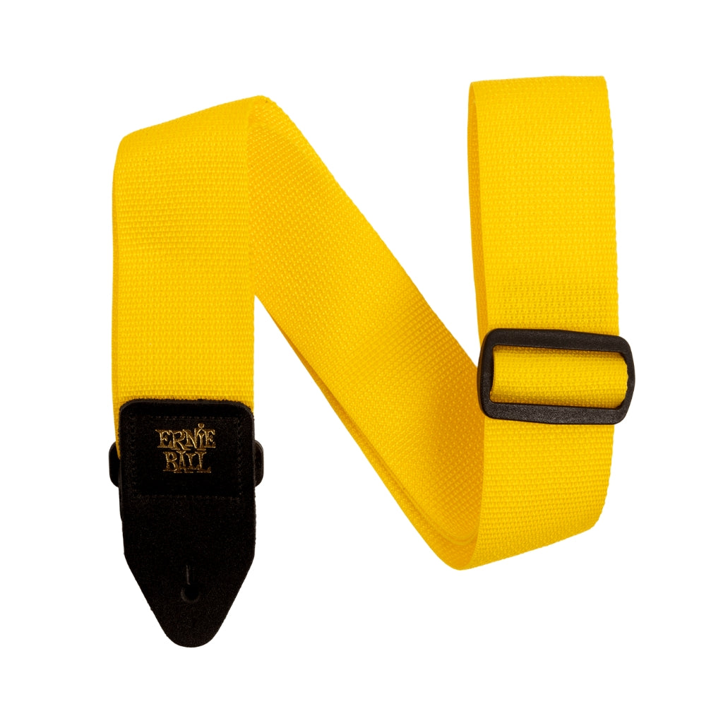 Ernie Ball - Polypro Guitar Strap/Bass Strap - Yellow and Black