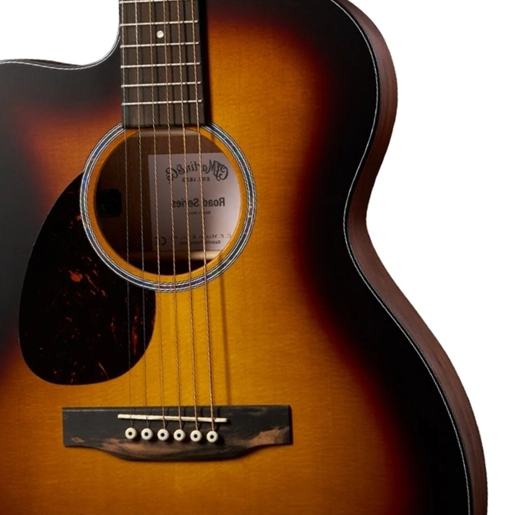 Martin Road Series OMC-10E Modern Burst Left Handed Acoustic-Electric Guitar body