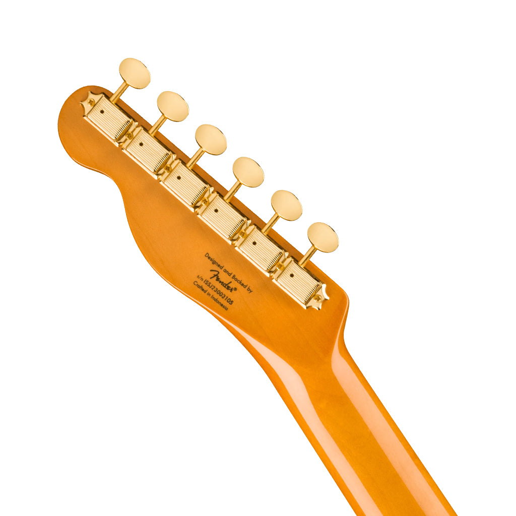 Squier FSR Classic Vibe 60s Custom Telecaster Laurel Fingerboard Gold Hardware - Oxblood