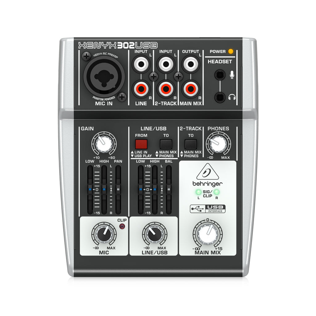 Behringer - Xenyx 302USB - Mixer