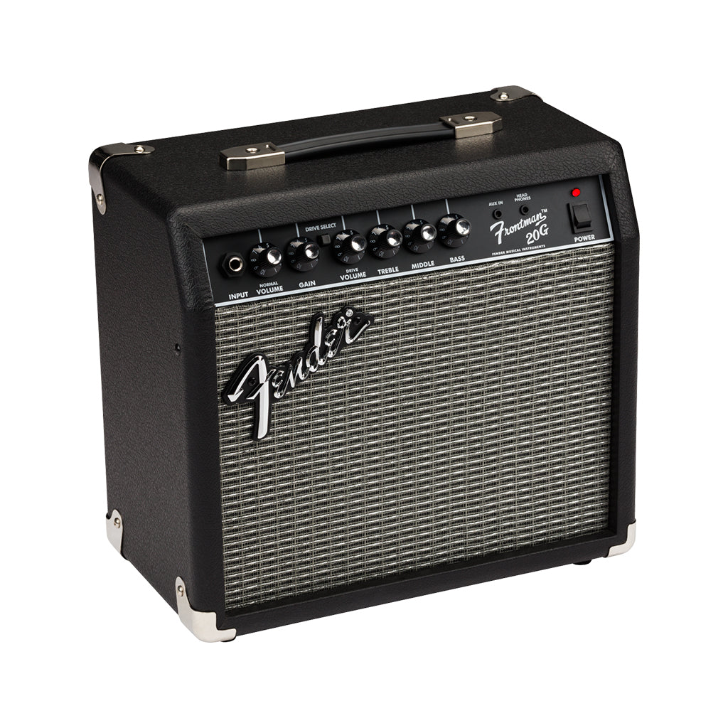 Fender - Frontman 20G 20-watt 1 x 8-inch Combo Amplifier - Black