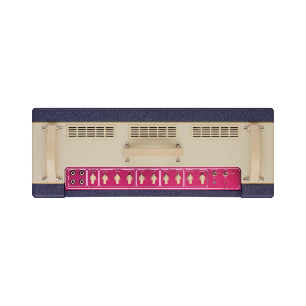 Vox - AC30C2 2 x 12-inch 30-watt Tube Combo Amp - Blue Cream