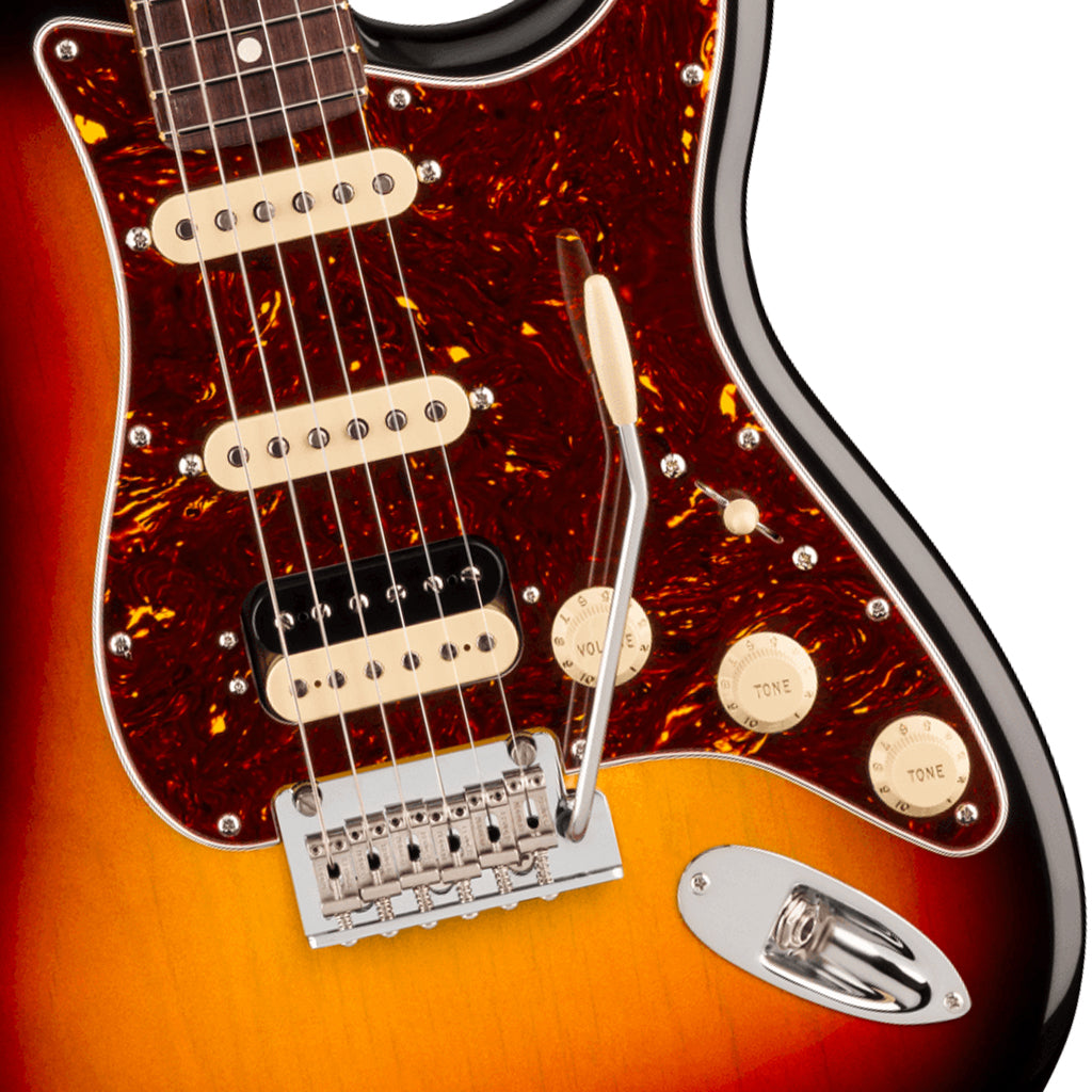Fender American Professional Stratocaster HSS Rosewood Electric Guitar - 3-Color Sunburst