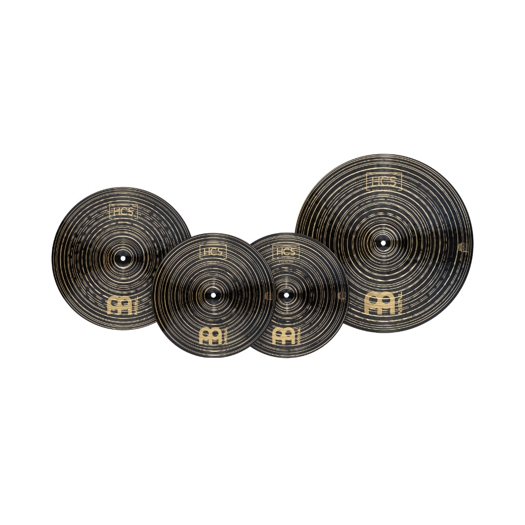 Meinl Cymbals HCS Dark Complete 3-piece Cymbal Set