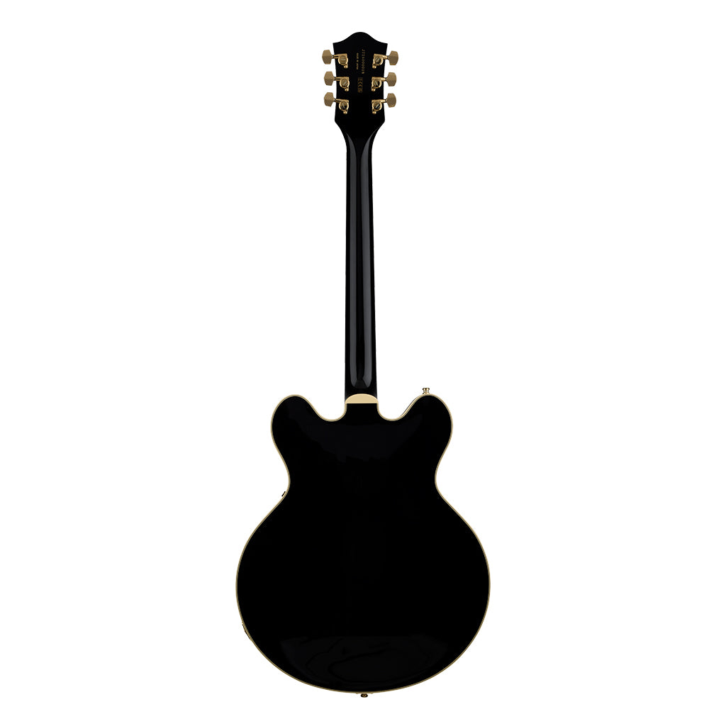 Gretsch Broadkaster LX Center Block with String Thru Bigsby & Gold Hardware Black Ebony Fingerboard