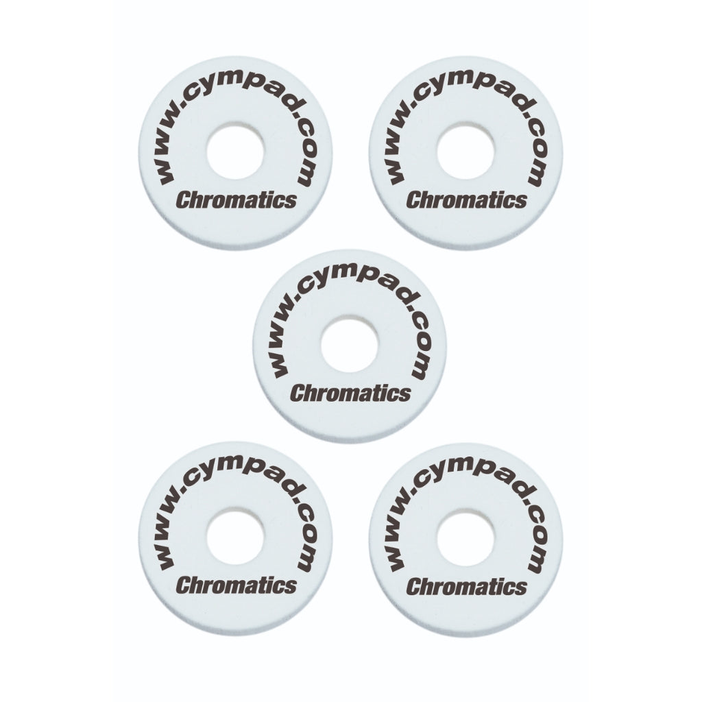 Cympad - Chromatics Coloured Cymbal Washers - White