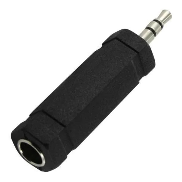 1/4" 6.35mm to 3.5mm Headphone Adaptor