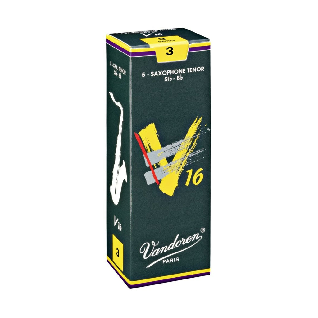 Vandoren - V16 Tenor Sax Reeds - Strength 3.0, Box of 5