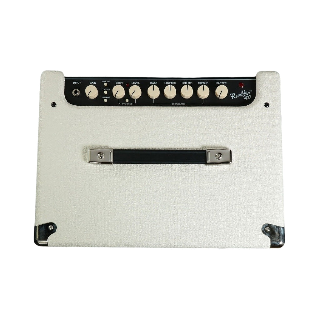 Fender Limited Edition Rumble 40 1 x 10-inch 40-watt V3 Bass Combo Amp - Ivory