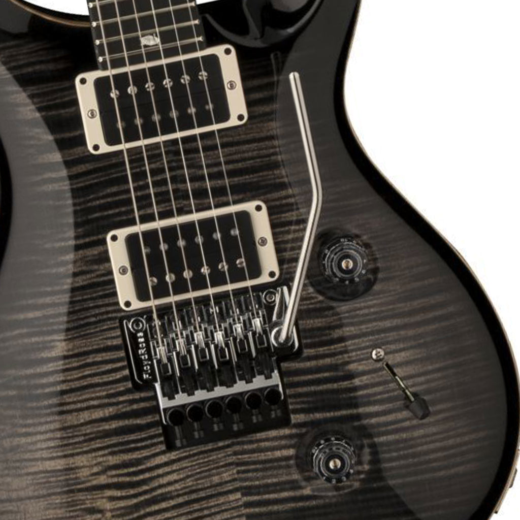 PRS Custom 24 Floyd Rose Charcoal Burst 10 Top