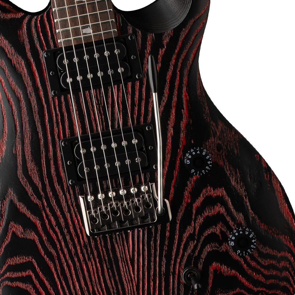 PRS Limited Edition Swamp Ash SE CE24 Sandblasted Red