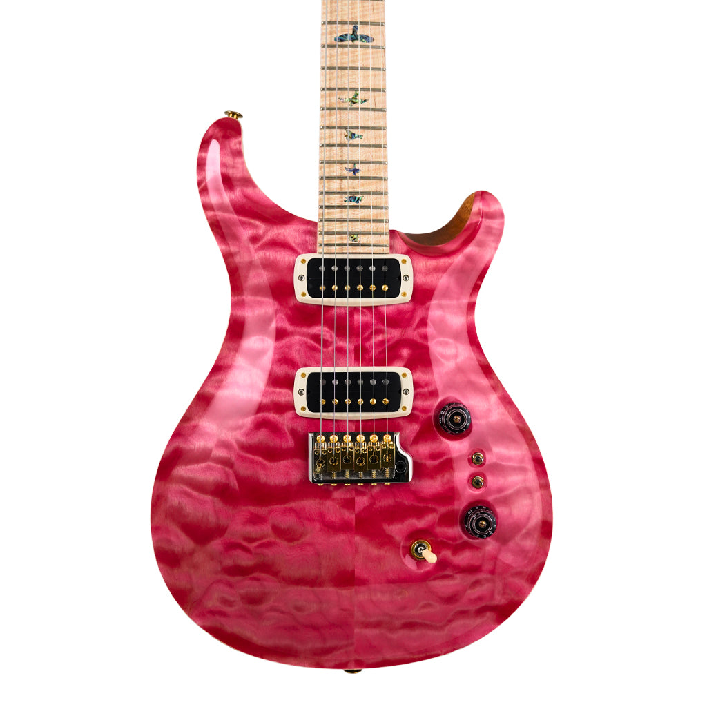 PRS Wood Library Custom 24 Maple Fingerboard Bonnie Pink