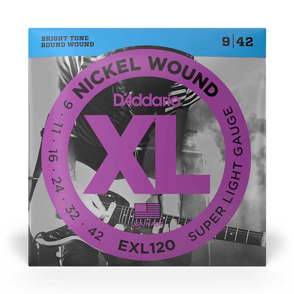 D'Addario EXL120 Super Light 9-42