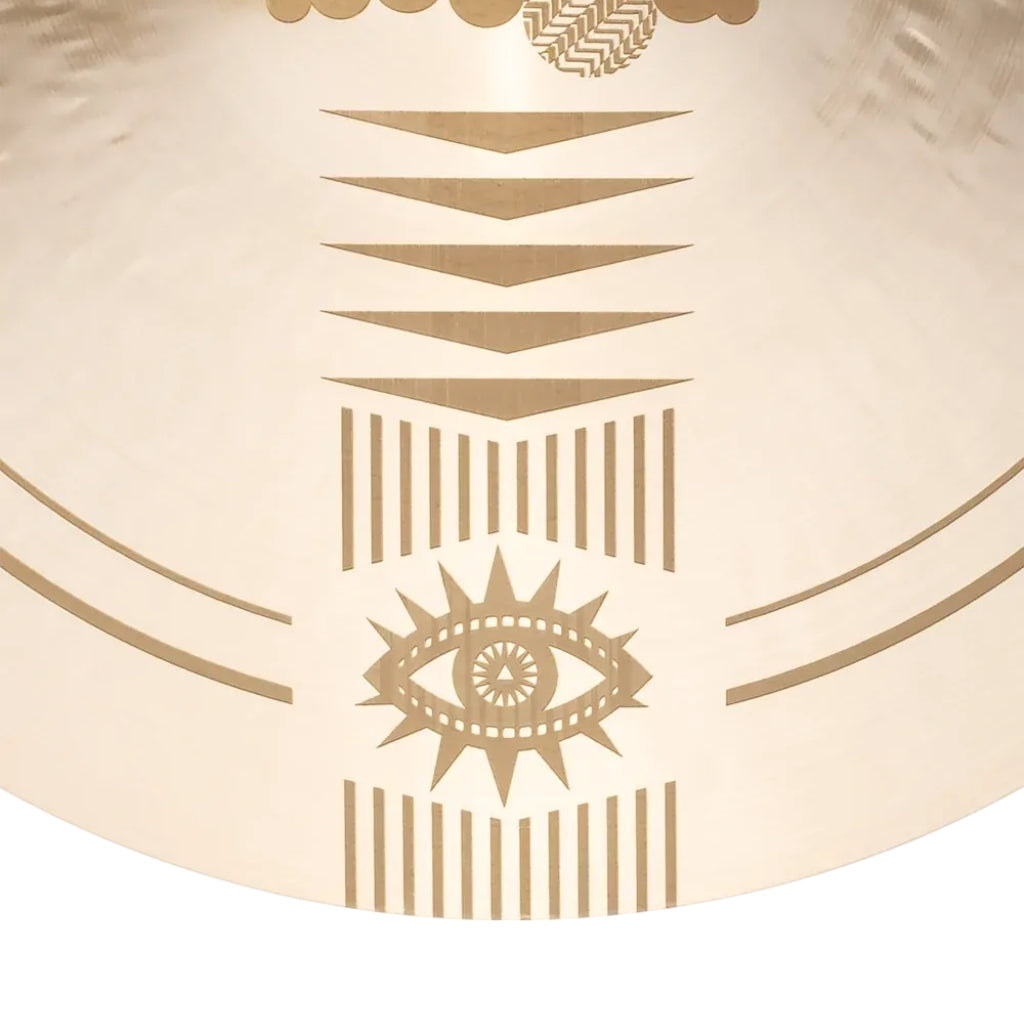 Meinl Cymbals - Artist Design Anika Nilles Lunar Hi-hat Cymbals - 14 inches