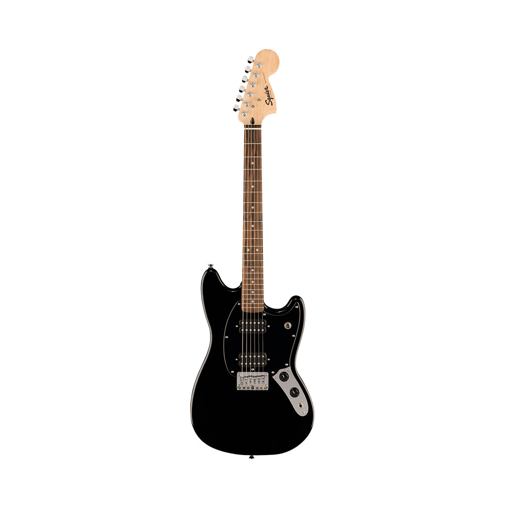 Squier Sonic Mustang HH Laurel Fingerboard Electric Guitar - Black