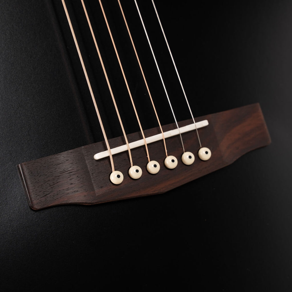 Cort - Essence OC4 Acoustic Guitar - Black Top Semi Gloss