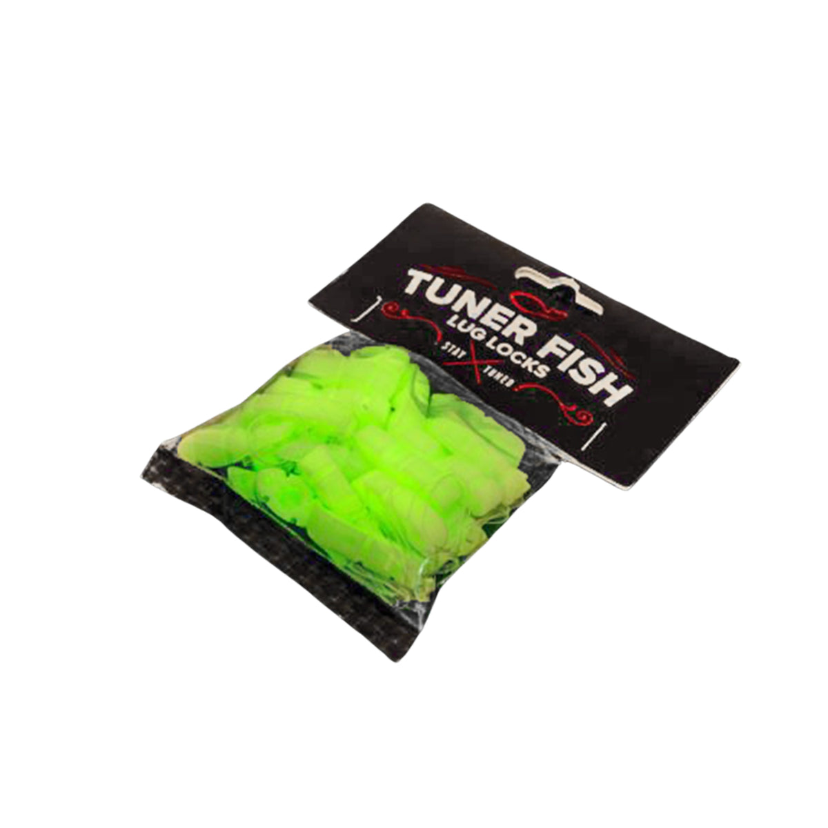 Tuner Fish - Lug Locks - 24 Pack, Glow In The Dark
