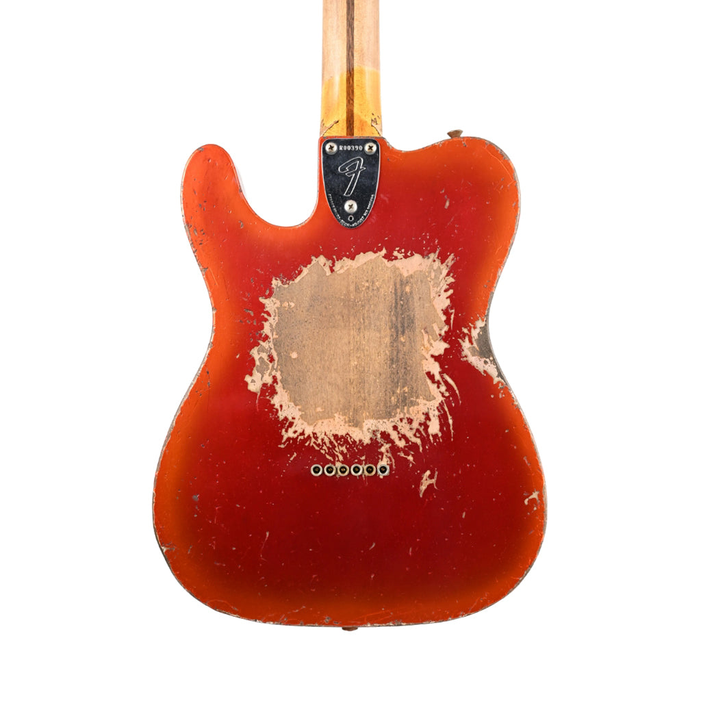 Fender Custom Shop Limited Edition Telecaster Custom Super Heavy Relic - Aged Candy Apple Red with Aged Candy Tangerine Burst