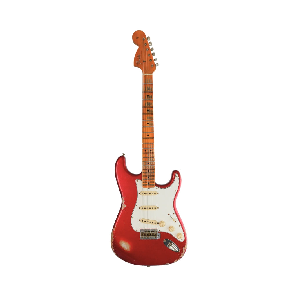 Fender Custom Shop Big Peg Stratocaster Heavy Relic - Aged Candy Apple Red