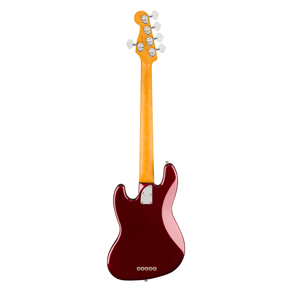 Fender  American Professional Jazz Bass V Guitar - Oxblood, Maple Fingerboard