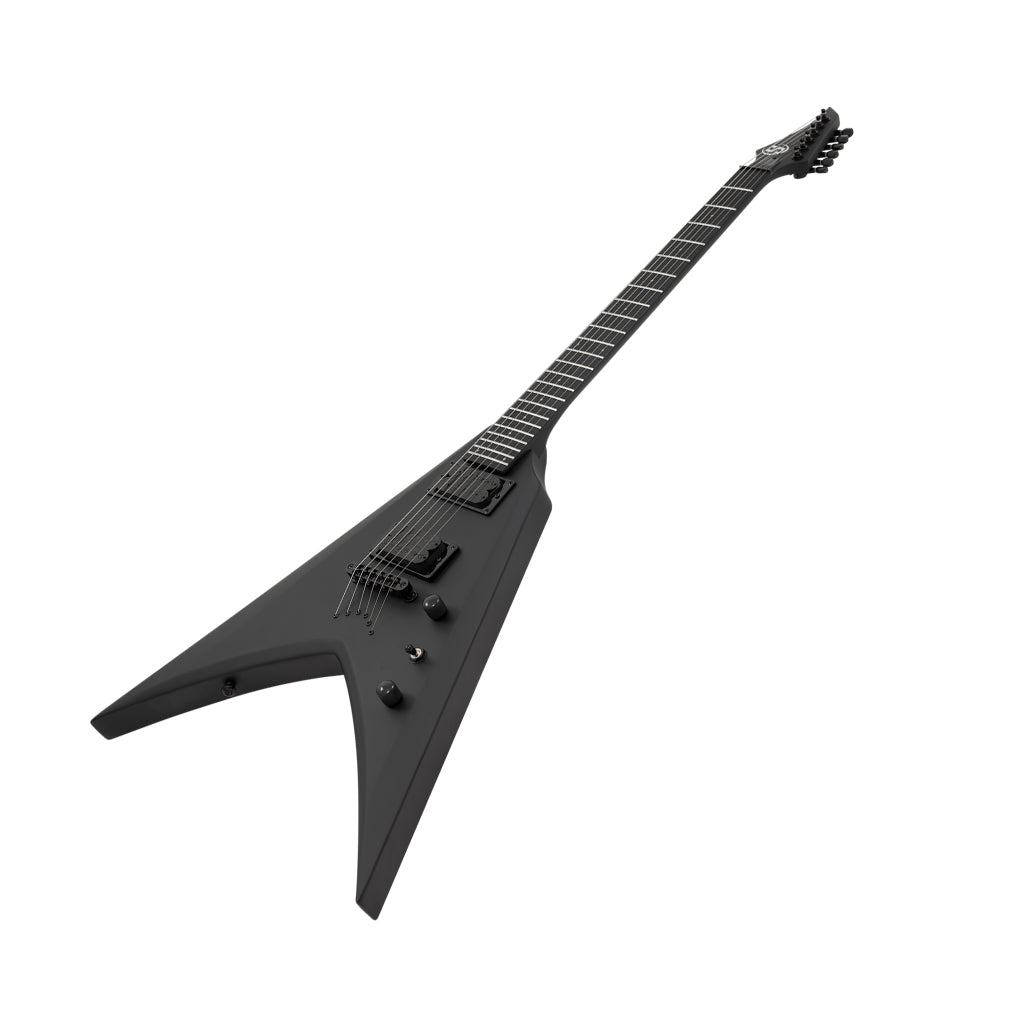 S by Solar VB4.6C Electric Guitar - Carbon Black Matte