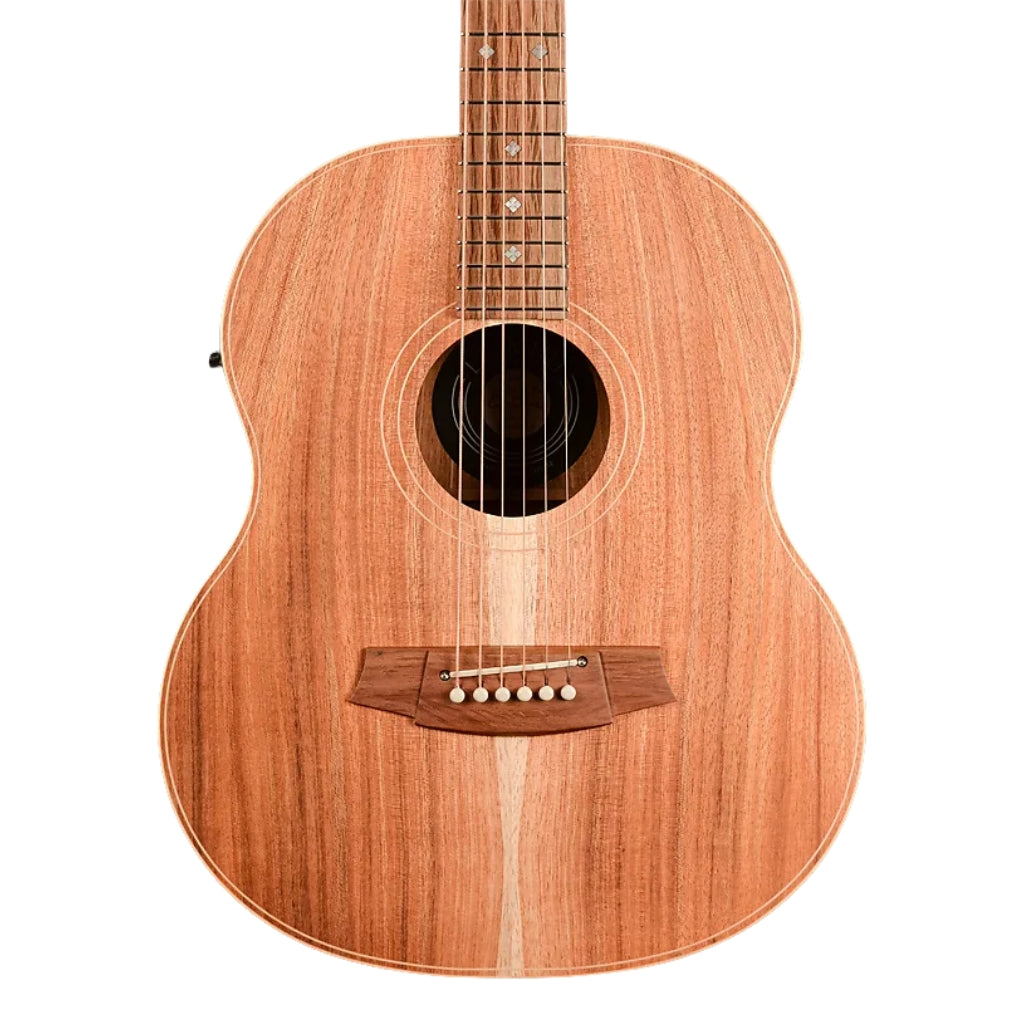 Cole Clark - LL2E-BLBL Little Lady 2E Acoustic Guitar - All Blackwood