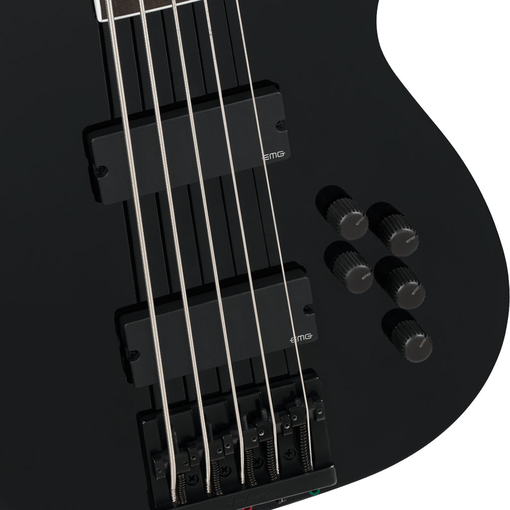 Jackson Limited Edition Legend Series David Ellefson CB V Concert Bass - Gloss Black