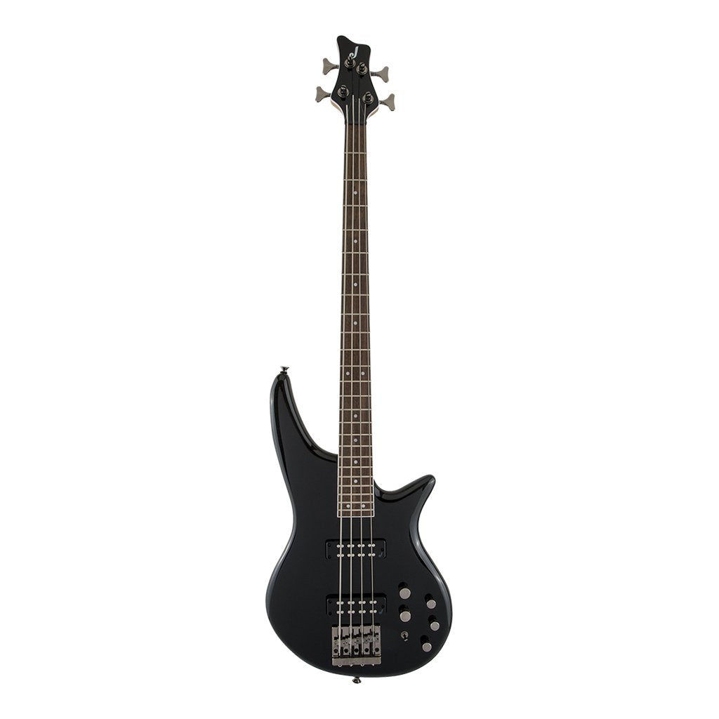Jackson JS Series Spectra Bass JS3 Bass Guitar - Gloss Black, Laurel Fingerboard
