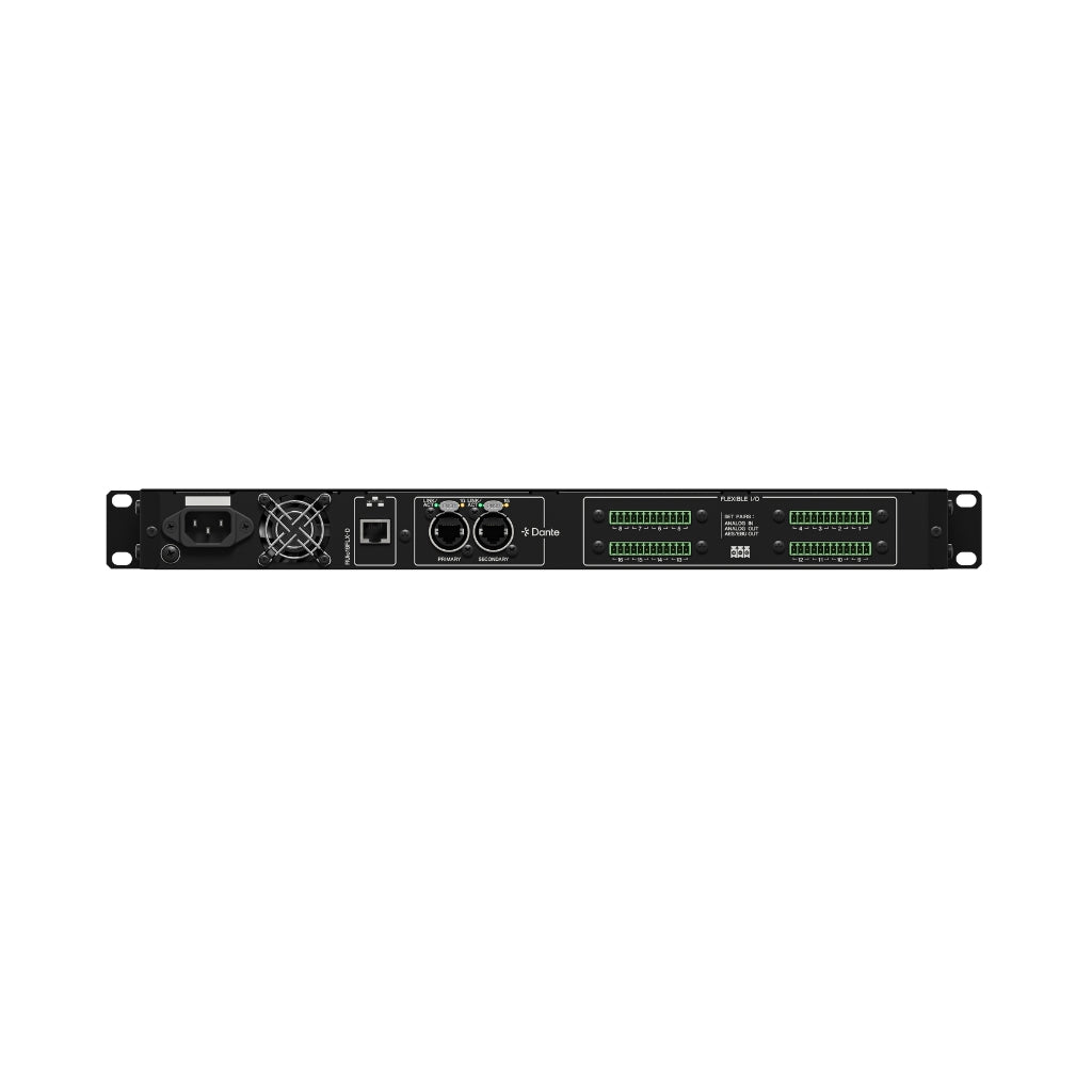 Yamaha - RUio16FLX-D 16-channel - Dante I/O Rack