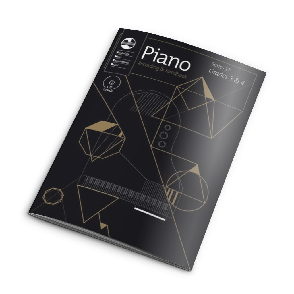 AMEB - Piano Series 17 Grade 3 & 4 - Recording & Handbook