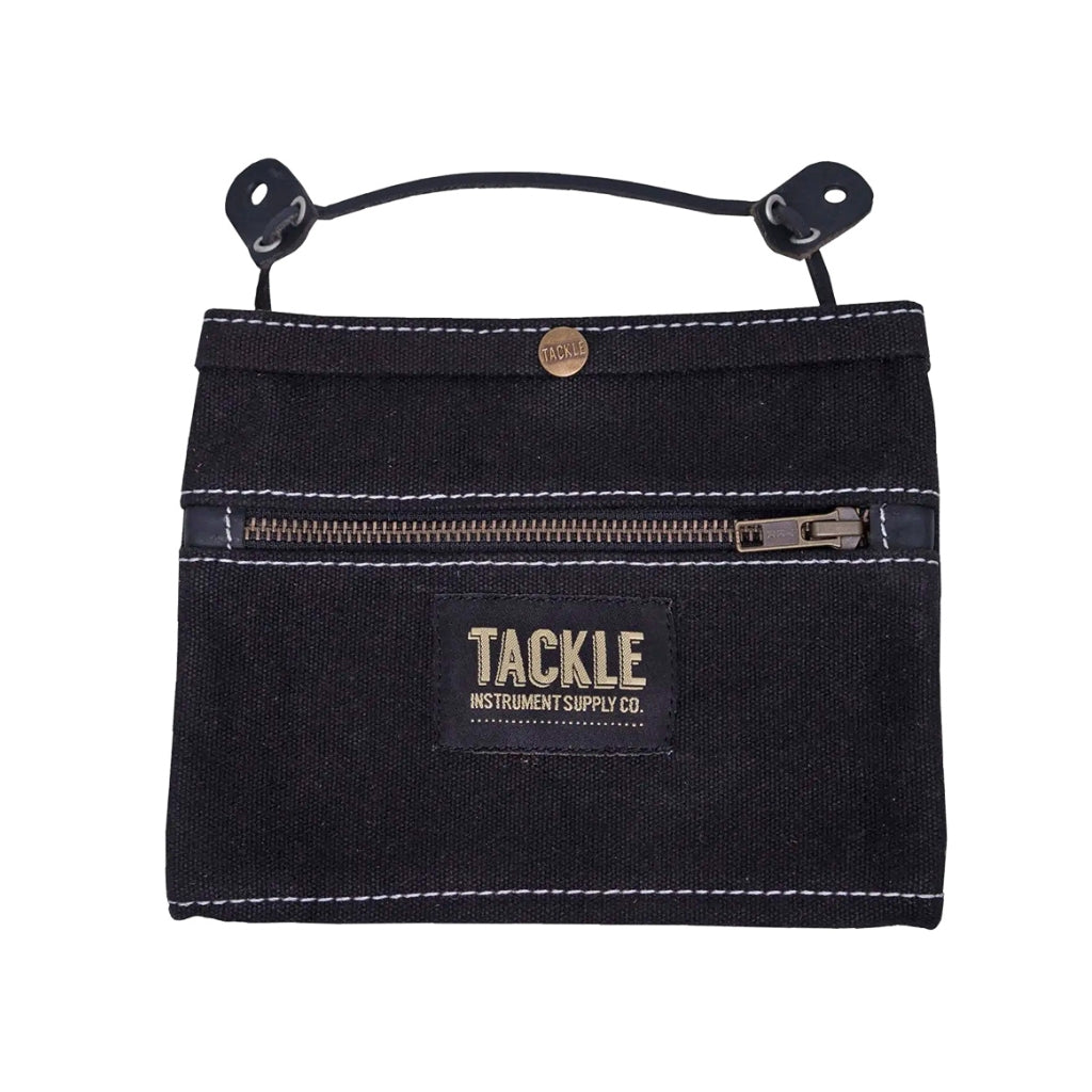 Tackle - Waxed Canvas Gig Pouch - Black