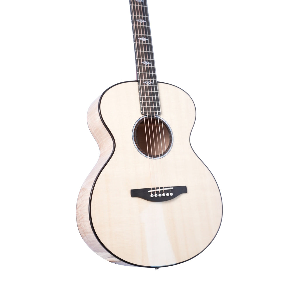 Fenech Masterbuilt Auditorium Flamed Big Leaf Maple Acoustic-Electric Guitar