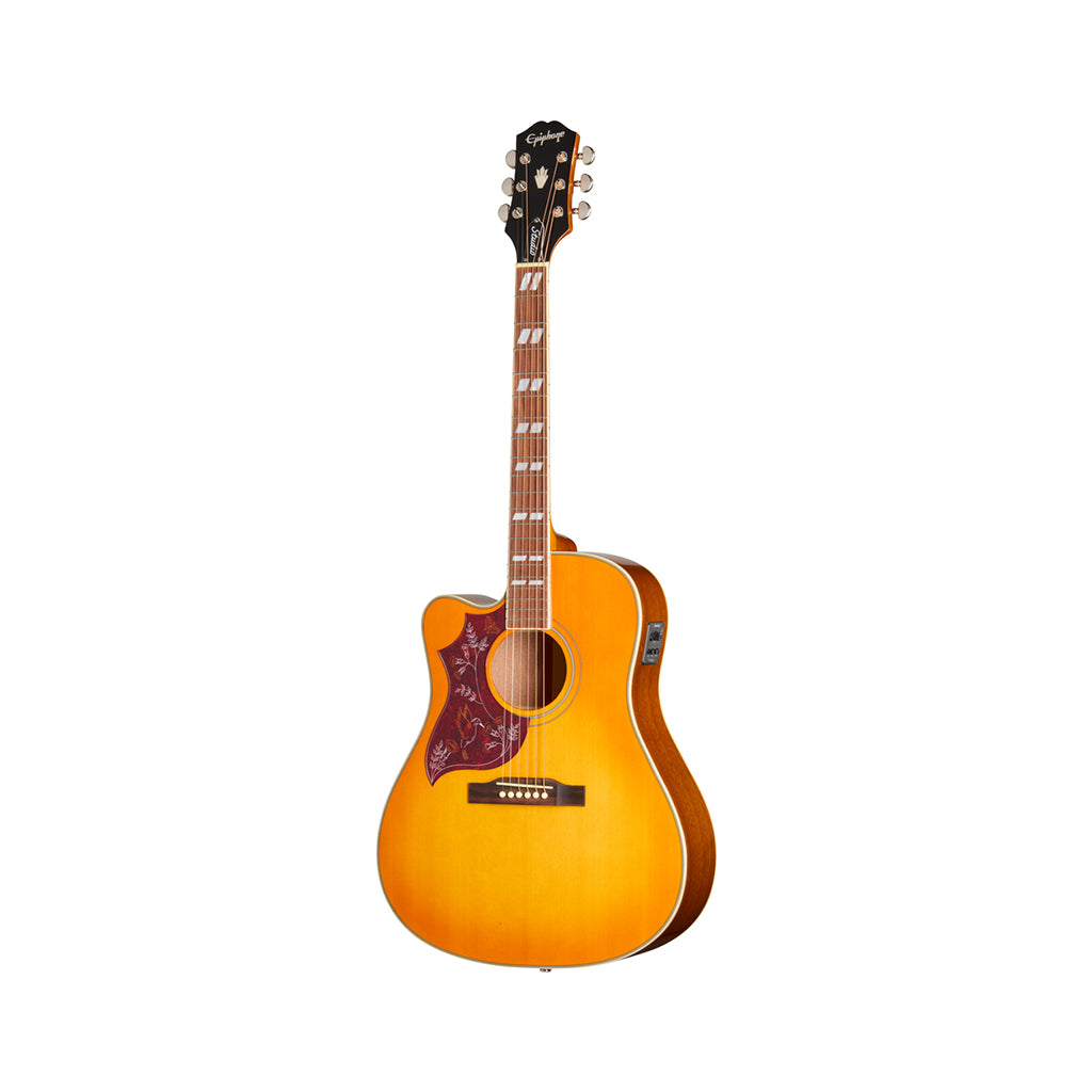 Epiphone Hummingbird Studio EC Left Handed - Heritage Cherry Sunburst