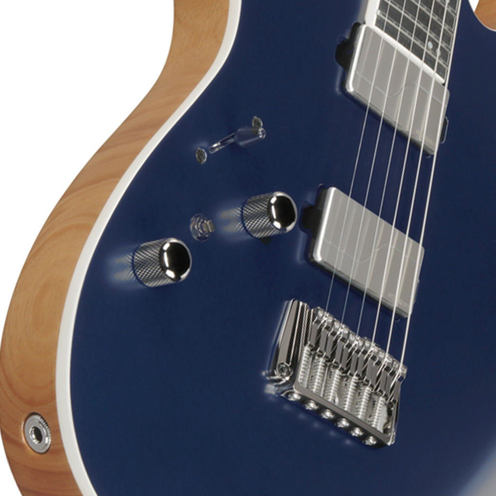 Ibanez RG5121RL Left Handed Electric Guitar - Dark Tide Blue Flat