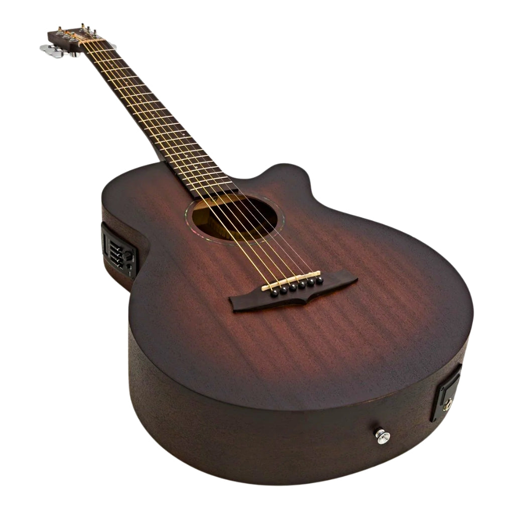 Tanglewood - TC4-CE Crossroads Superfolk Acoustic-Electric Guitar - Vintage Satin