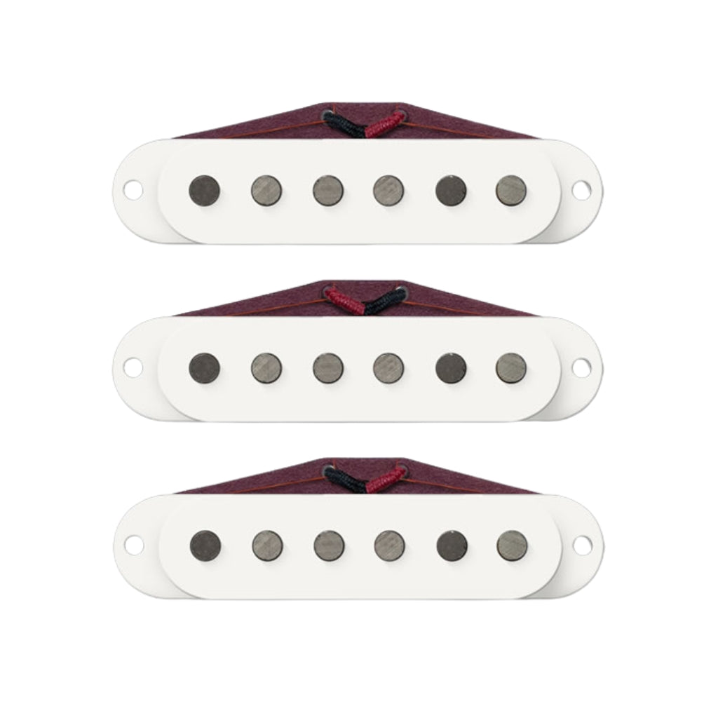 Bare Knuckle - True Grit Strat Single Coil Set - White
