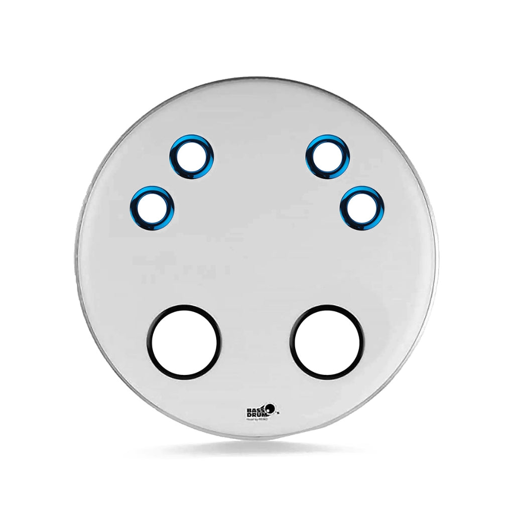 Bass Drum O 2" Bass Drum Port Blue PK2