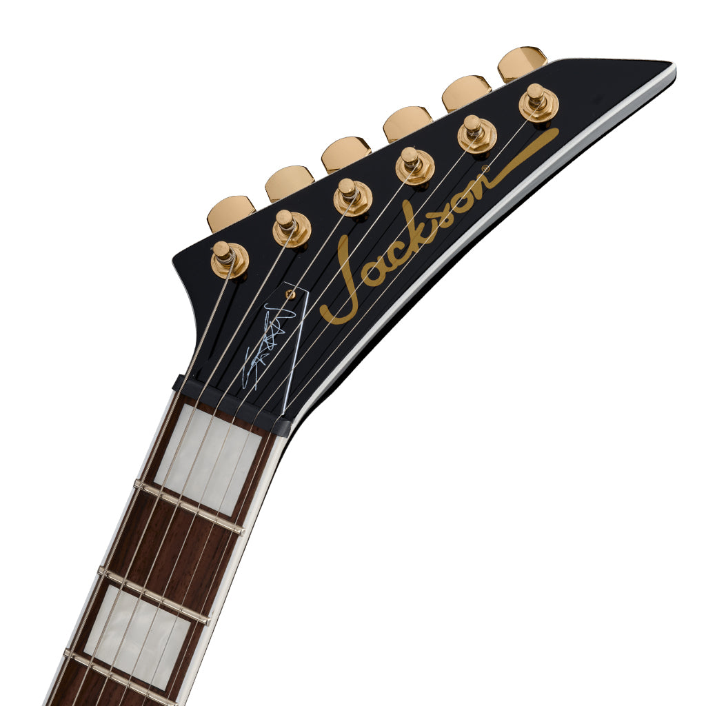 Jackson X Series Scott Ian King V KVXT Electric Guitar Gloss Black Laurel Fingerboard