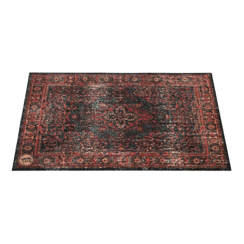 DRUMnBASE - VP130 Stage Mat - Black Red, 130x90cm