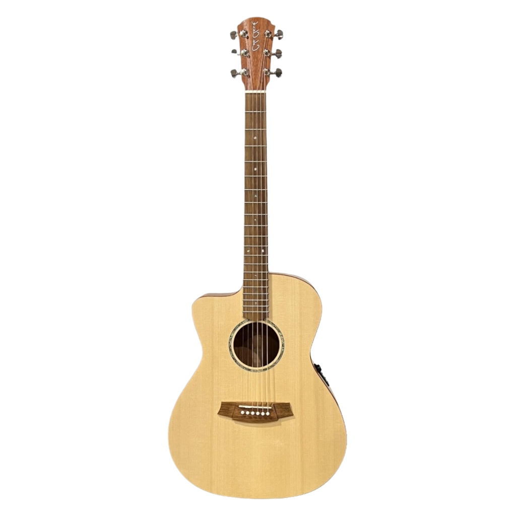 Cole Clark - SAN1EC-SMAH Left Hand Studio GA - Acoustic-Electric Guitar