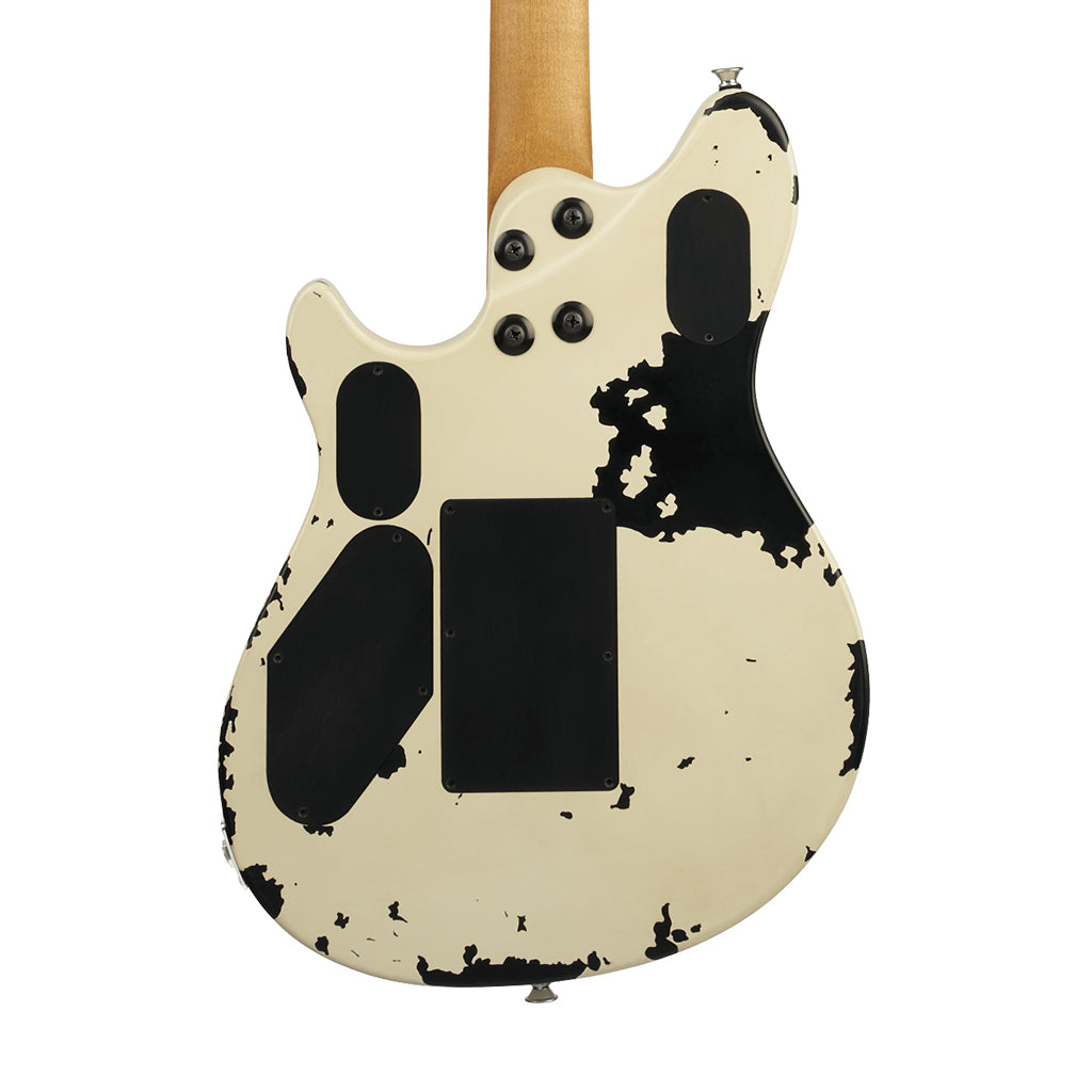 EVH Limited Edition Wolfgang Special Striped Series Electric Guitar - Distressed Ivory