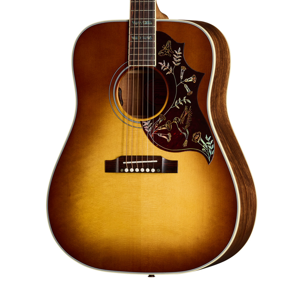 Gibson Hummingbird Elegant Koa Acoustic-Electric Guitar - Honey Burst hero