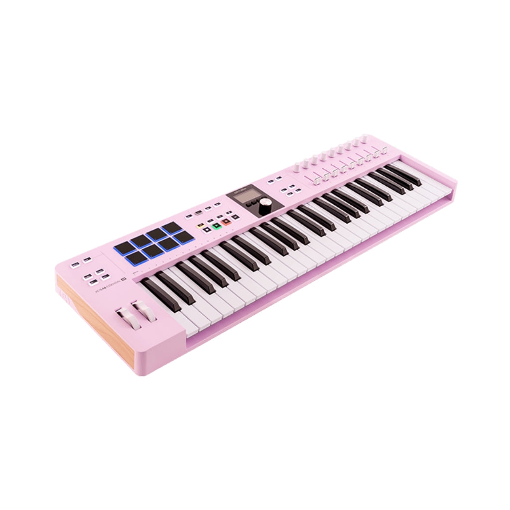 Arturia - KeyLab Essential MK3 49-Key Keyboard Controller - Rose Quartz