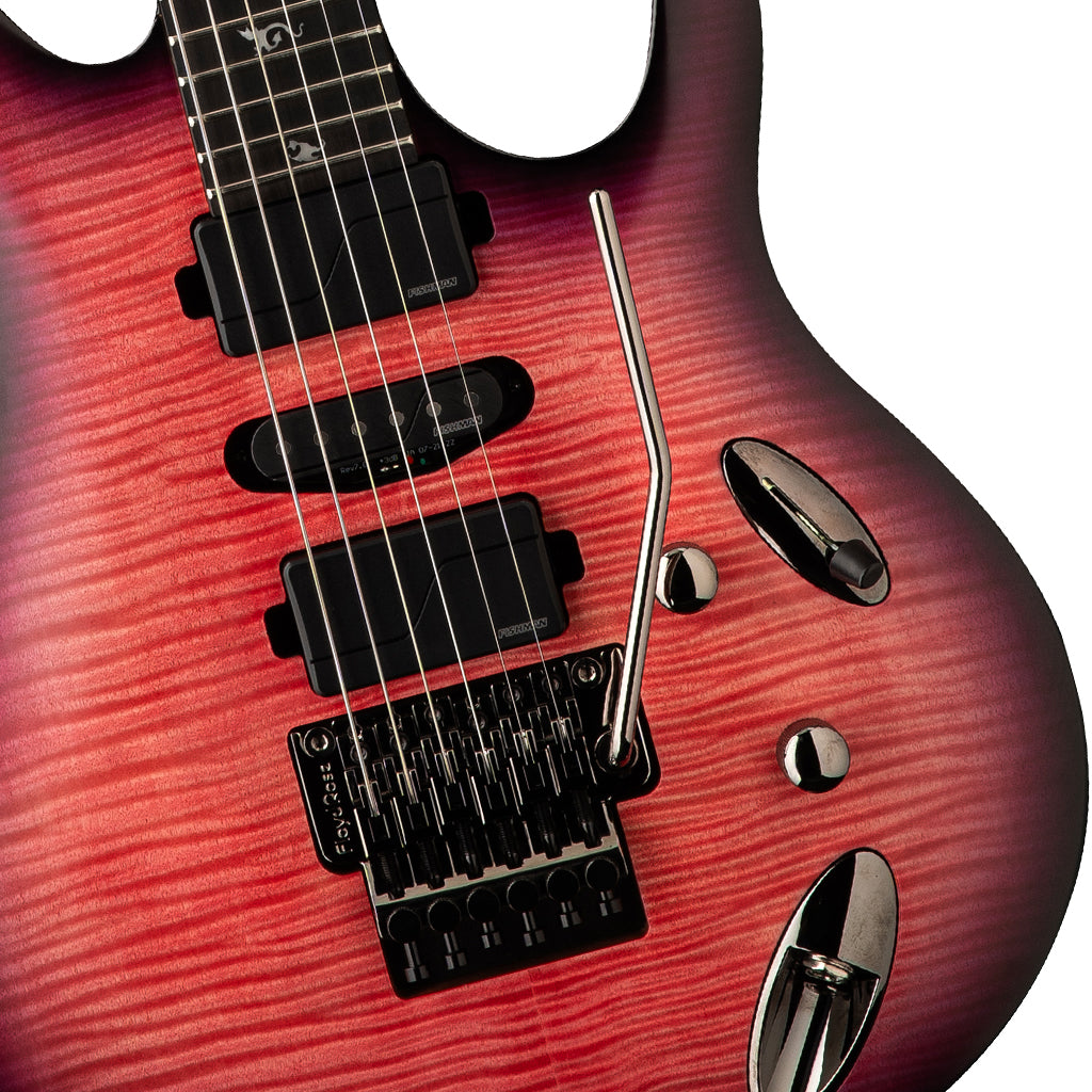 PRS SE Chleo Herman Li Signature Dragon Inlays - Charcoal Orchid Dusk