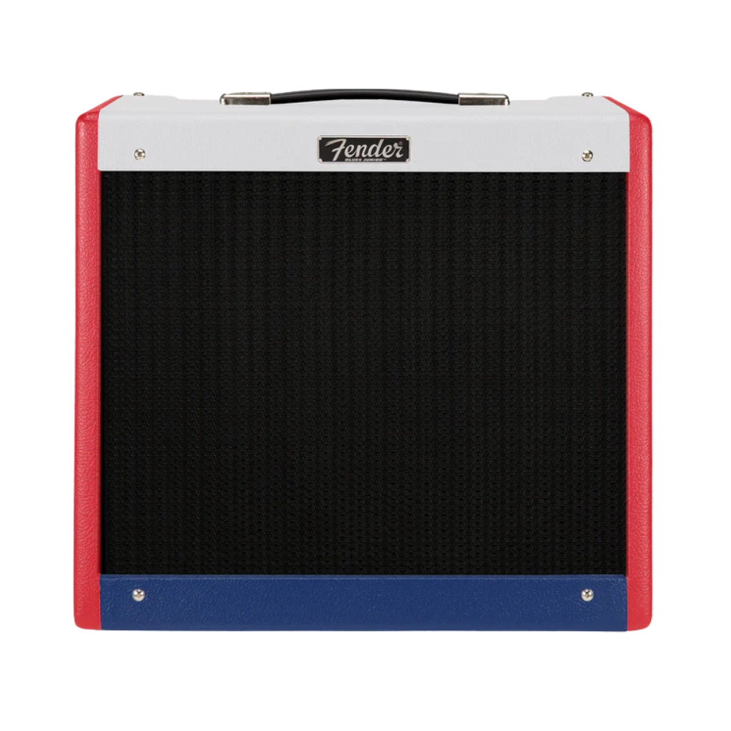 Fender Blues Junior IV Combo Amplifier - Limited Edition Tricolor Red/Blue/White