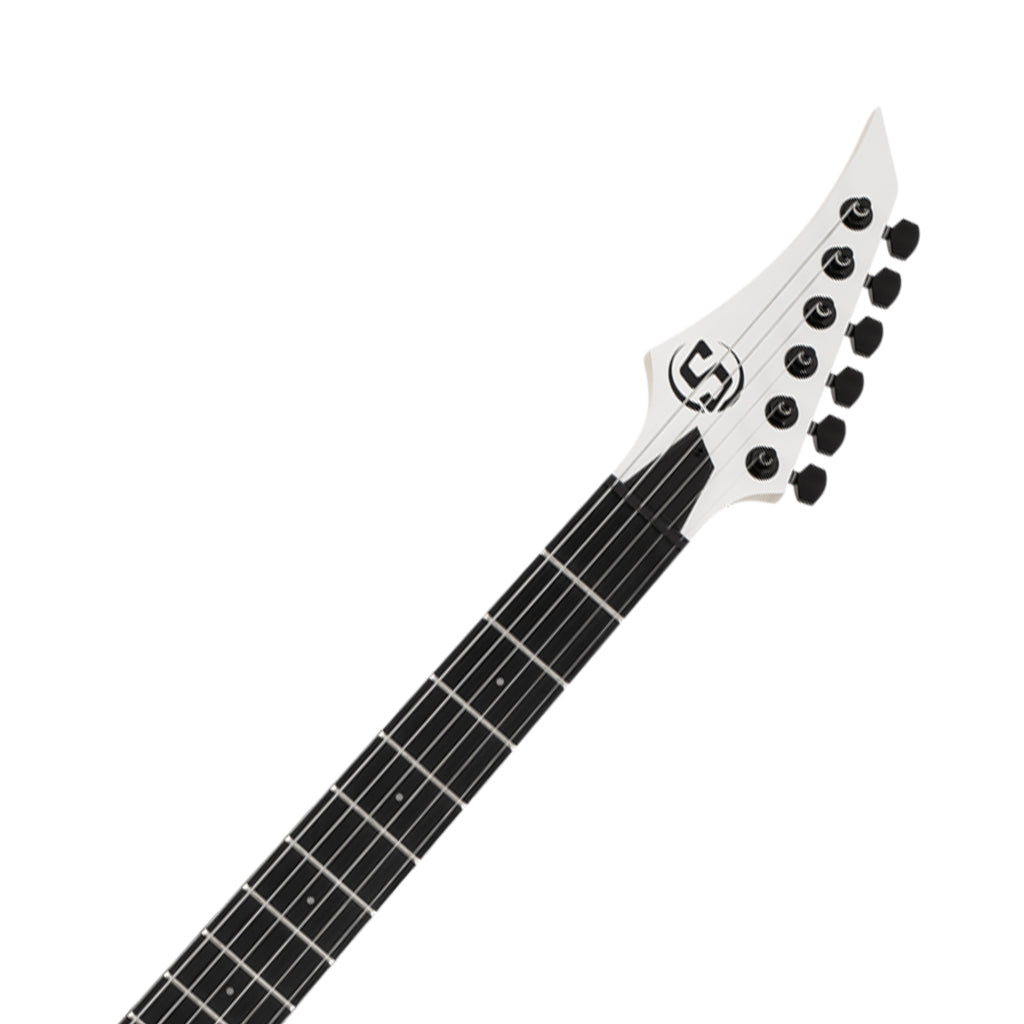 S by Solar AB4.6W Electric Guitar - White Matte